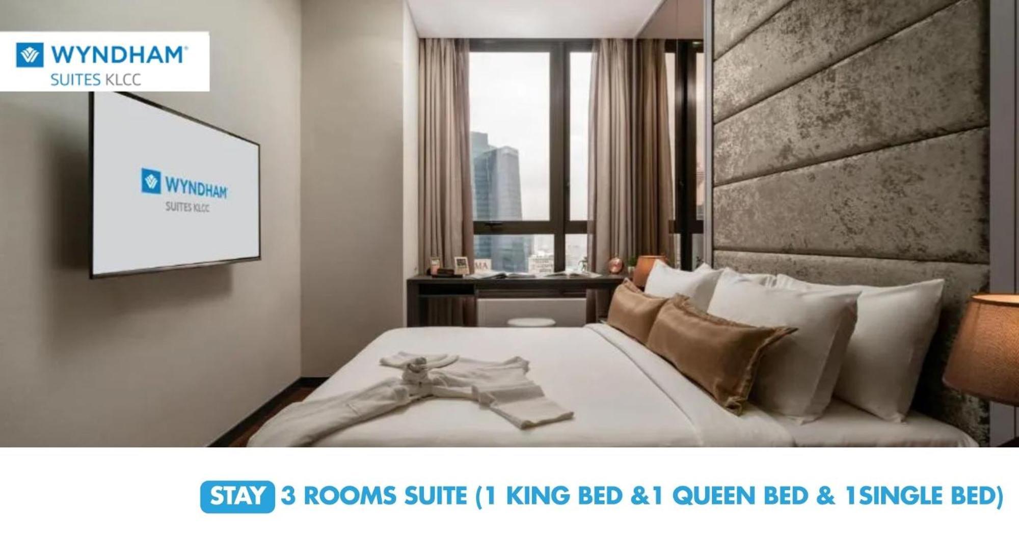 Wyndham Suites Klcc Kuala Lumpur Zewnętrze zdjęcie 3 Rooms Suite